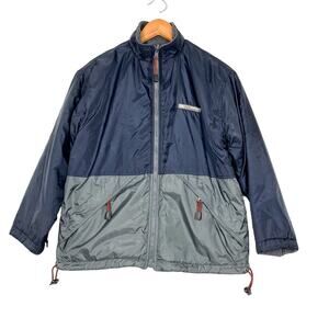 Point Zero Fire Wired Boys Reversible‎ High Performance Jacket Sz M Gray Outdoor